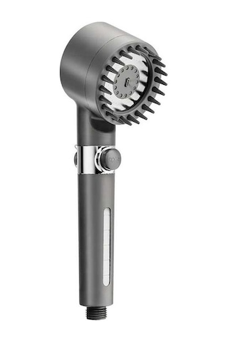 Ulzyvf 2023 Yeni 3 Modlu Masajlı Filtreli Duş Başlığı - Su Tasarruflu, Kolay Kurulum Gri Gri