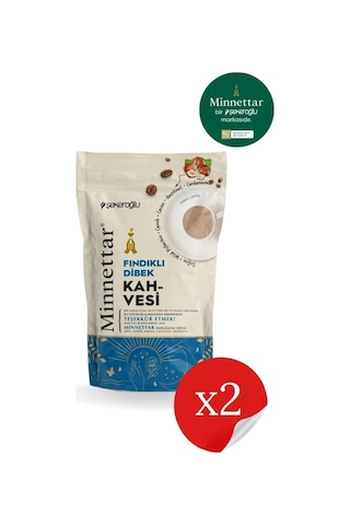 Şekeroğlu Minnettar Fındıklı Dibek Kahvesi 2 x 165 G