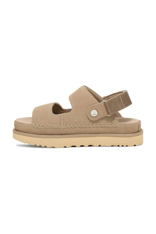 UGG 1167399 Ugg W Goldenstar Glide Sand Kadın Sandalet - Kum Rengi