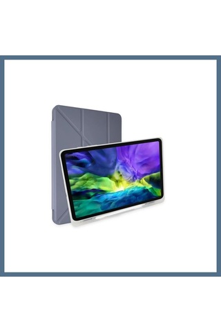 Buradabulabilirsin Samsung Uyumlu Galaxy T870 Tab S7 11 Kılıf Kalemlikli Mars Tablet Kılıfı - Lavender Bbz
