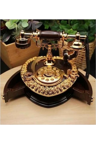 Nostaljik Polyester Telefon Müzik Ve Takı Mücevher Kutusu-426 74629266