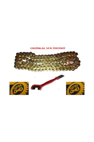 Hero X-Pulse 200 Teker Zinciri Sfr Marka Sarı Renk(Gold)
