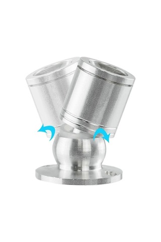 Opulentliving Mini Led Downlight 1w, 20mm, 360 Dönüşümlü, Enerji Tasarruflu, Çok Renkli Tavan Spot Işığı Çok Renkli