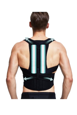 Arwex Unisex Balenli Dik Duruş Korsesi