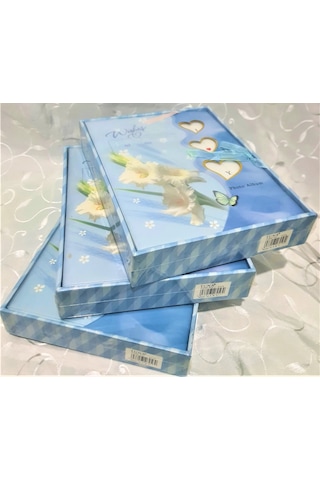 CMF 2022-23 15 x 21 CM ve 10 x 15 CM 120'lik Kutulu Desenli Fotoğraf Albümü