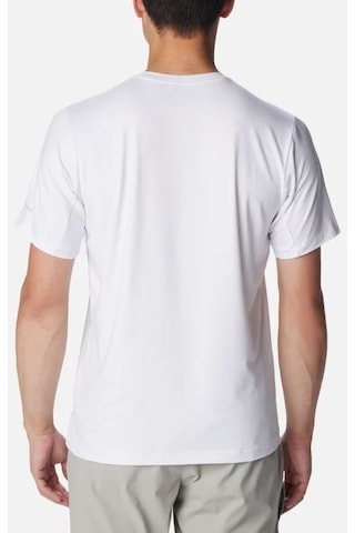 Columbia Men's Tech Trail Crew Neck Shirt Iı Erkek Tişört Beyaz Ao5545-100 001