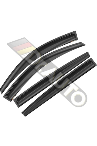 Mitsubishi L200 2006-2015 Cam Rüzgarlığı 4'lü
