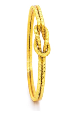 Altın Kaplama İmitasyon Aşk Düğümü Ajda Model Bilezik Blz-3120 Altın