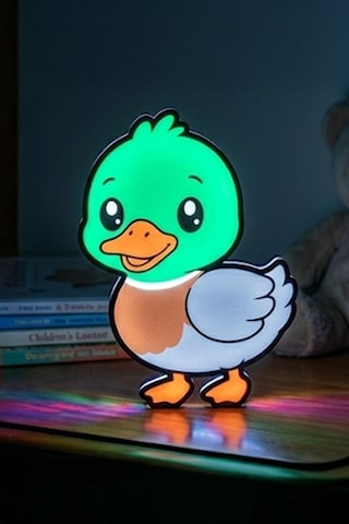 Chibi Mallard Tasarımlı Dekoratif Aydınlatm 25x17cm Çok Renkli Chibi Mallard Tasarımlı Dekoratif Aydınlatm 25x17cm Çok Renkli