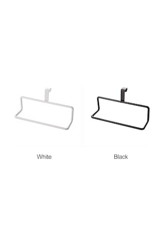 Skycity Beyaz Demir Mutfak Dolap Kapaklı Havlu Asıcı - Pratik, Sabit Kurulum, Küçük Mekanlar İçin Çok Amaçlı Diğer