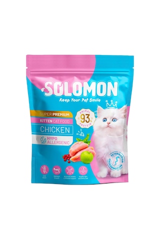 Kitten Yavru Tavuklu Süper Premium Kedi Maması 1,5 Kg - Hipoalerjenik - Düşük Tahıllı - Yüksek Hayvansal Protein
