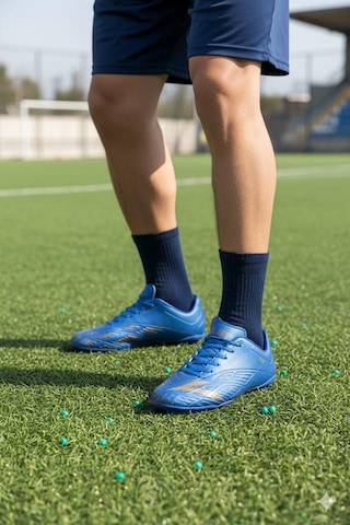 Lig Titan Saks Mavi Orjinal Ürün Çim Saha Halı Saha Erkek Futbol Ayakkabı Saks