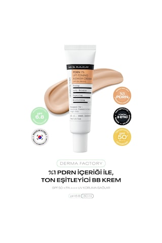 %1 Pdrn Cilt Tonu Eşitleyici Sıkı Görünüm Destekleyen Bb Krem Spf50+ Pa++++ Lıft-tonıng Blemısh Cream Standart