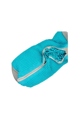 Mavi Deluvo Ayakkabı Yıkama Torbası Paslanmaz Fermuarlı Çok Yönlü Ayakkabı Yıkama Makinesi Çantası Yeniden Çamaşır Filesi 55927633