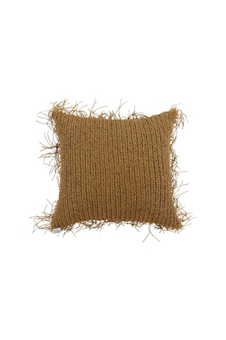 Mudo Home Valetta Tassel Kırlent Naturel 50x50 Bej