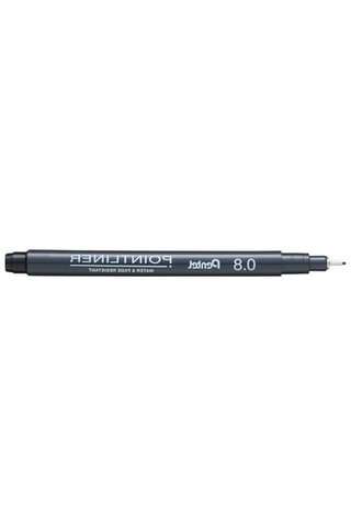 Fineliner Kalem, 0.8 Mm Uç İle Suya Dayanıklı Ve Solmaz