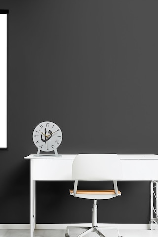 Elif-vav Model Metal Lazer Kesim Akar Sessiz Mekanizmalı Masa Saati Beyaz