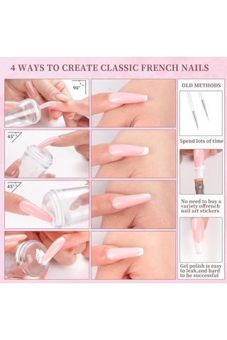 Lexroo Tırnak Süs Damgası, French Stamper, Nail Art, Tırnak Süsleme Aparatı