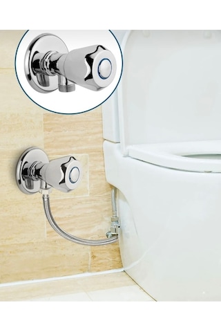 İsaoğlu Yapı Taharet Musluğu Büyük Kafa Ara Musluk Klozet Musluğu Pirinç Malzeme Ara Musluk Diğer