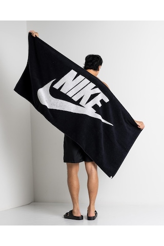 Nike Club Banyo Havlusu Siyah/beyaz Tek Beden Genel