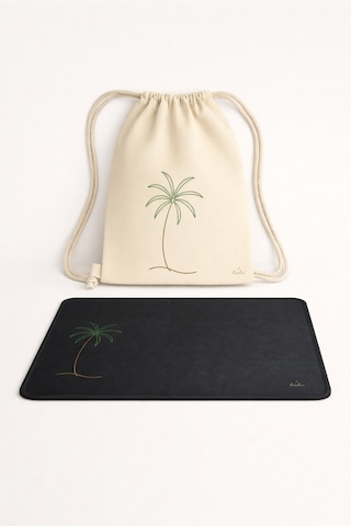 Palmiye Desenli Ham Bez Büzgülü Sırt Çantası & Mousepad Seti Siyah - 820291356 Siyah - 820291356 Palmiye Desenli Ham Bez Büzgülü Sırt Çantası & Mousepad Seti Siyah - 820291356 Siyah - 820291356
