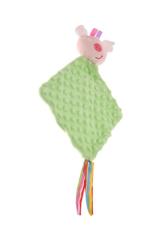 Dolıty Bebek Çocuk Diş Çıkarma Battaniyesi Yumuşak Yeşil Yeşil