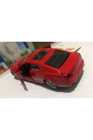 Oyuncak Metal Model Araba Açılır Kapı 1/36 Çek Bırak Kırmızı Mustang