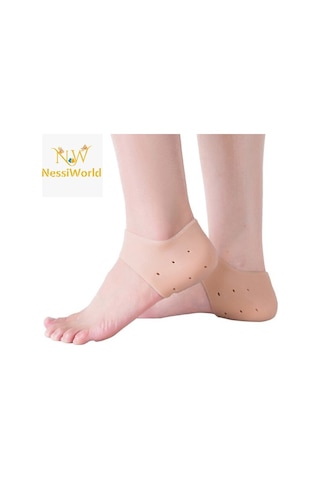 Nessiworld Silikon Topuk Çorabı Ten Rengi