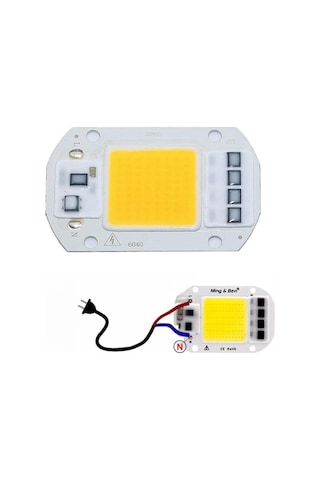Tr Alkatronik 220v 50w Power Led Gün Işığı Warm White Projektör Cob Led Driver