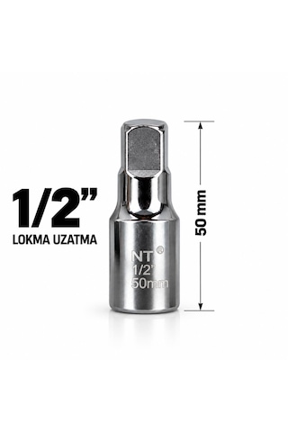 Nt 1/2 Lokma Uzatma Ara Kolu 50mm