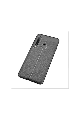Samsung Uyumlu Galaxy A9 2018 Kılıf Deri Tarzı Niss Silikon Case