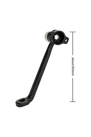 Ztto Z-85m Motosiklet Bisiklet Arka Ayna Montaj Telefon Tutucu Alüminyum Alaşımlı Darbeye Dayanıklı Telefon Braketi