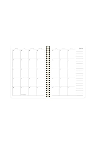 Keskin Color 17 24 Spiralli Akademik Ajanda - Enerji Pembe - Mavi