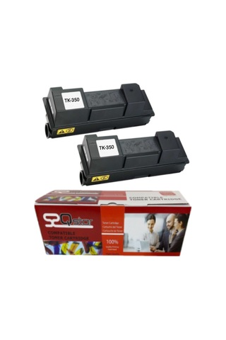 Kyocera Tk350 2'li Ekonomik Paket Uyumlu Drum Ünitesi Fs3040 3140 3540 3640 Uyumlu.Toner