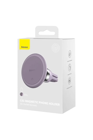 Baseus C01 Magnetic Air Vent Araç Havalandırma Tipi Telefon Tutucu- 5775 Renkli