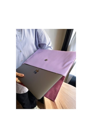 Ledcase 13.3-14 Inch Bilgisayar Evrak Çantası 36x24cm Lila Lila