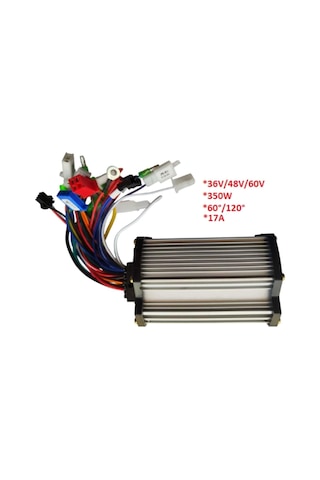 Monero Elektrikli Bisiklet Akıllı Beyin36v-48v 350w Hız Kontrol Gümüş