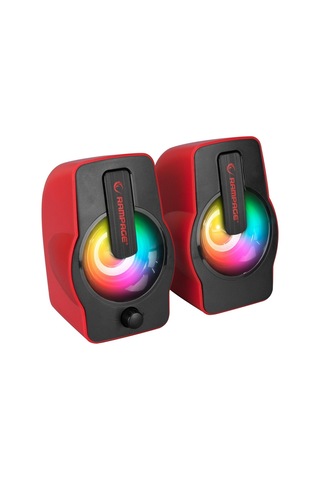 Rampage Rms-G7 Falsetto 2.0 6 Watt Rgb Ledli Kırmızı Multimedia
