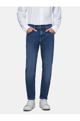 Ltb Dıego X Y Dar Paça Orta Bel Jean Pantolon 010095149016029 55777 Koyu Mavi