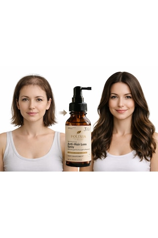 Folixia Anti-Hair Loss Yoğun Saç Bakım Spreyi 100 ML + Dermaroller