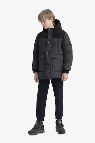 Defacto Erkek Çocuk Su Geçirmez Kapüşonlu Polar Astarlı Parka E9373a825wnar15 Antrasit