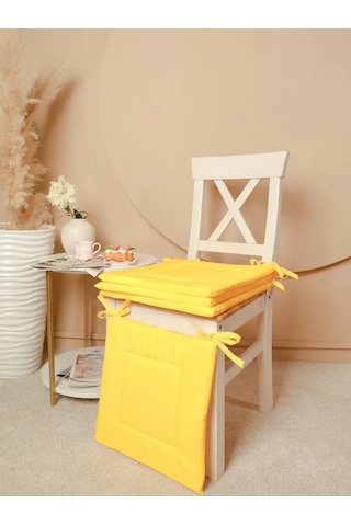 Mercity 40x40 Sandalye Yastığı Seti, 4 Parç 157961158 Gri