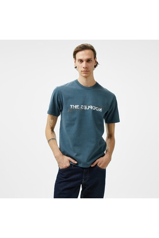 The Kooples Classic Erkek Mavi T-shirt