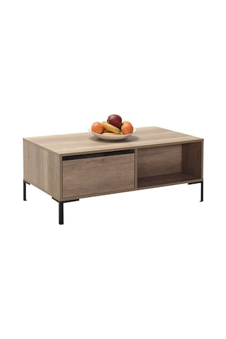 Cube Dikdörtgen Orta Sehpa-açık Ceviz Tori 103x42x60 Cm Gxyxd