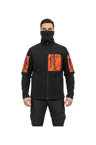 Mysia Outdoor Siyah Orman Desen Soft Shell Taktik Polar Mont Avcı 7 Cep Çok Renkli