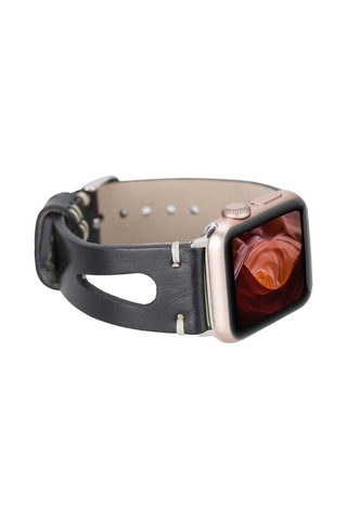 Apple Watch Uyumlu Deri Kordon 42-44-45mm 42ba2 Rst1