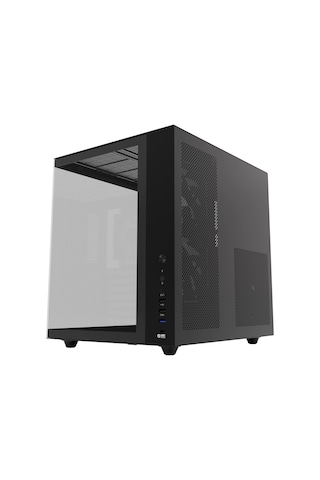 Hawk Gaming Hc510 650w 80+ Bronze Argb Akvaryum Atx Mid Tower Siyah Gaming Kasa