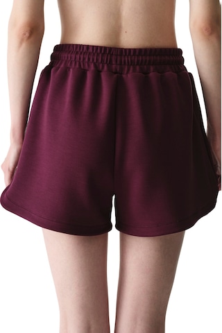 Penti Bordo New Silky Feel Active Şort