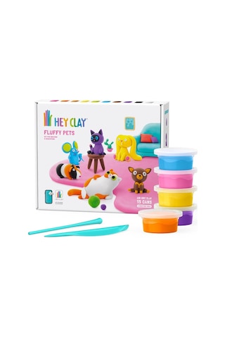 Hey Clay Hava İle Kuruyan Kil 15'li Kutu - Sevimli Evcil Hayvanlar