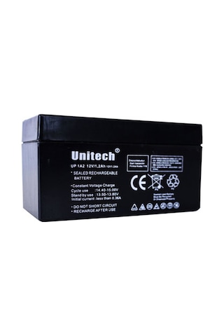 Unıtech 12V-1.2Ah Kuru Akü Unıtech 12V-1.2Ah Kuru Akü